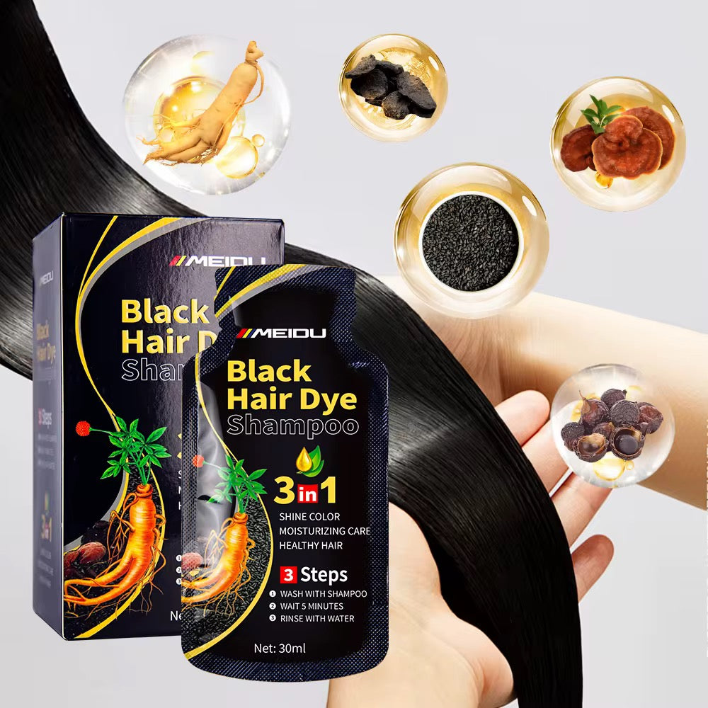 BLACK HAIR SHAMPOOING 🤩