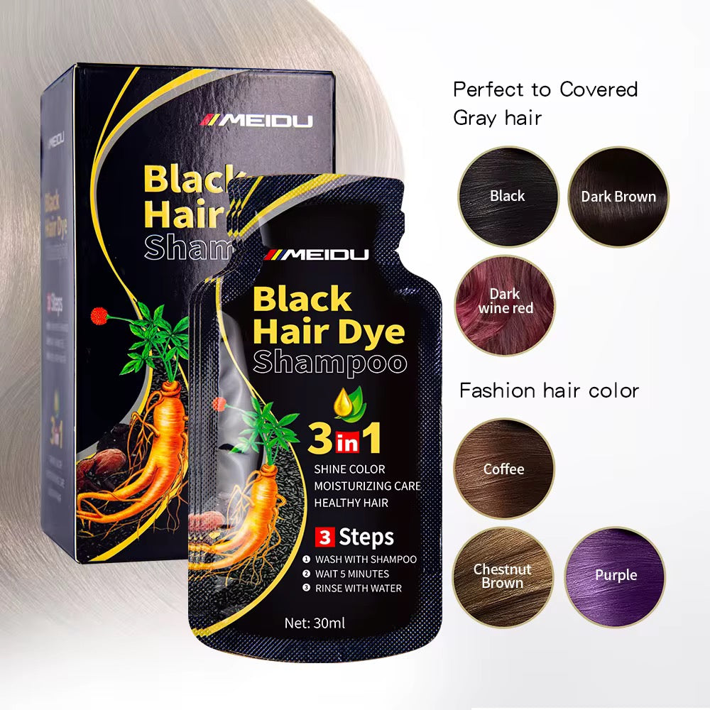 BLACK HAIR SHAMPOOING 🤩